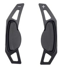 Paddles Αλουμινίου Quick Shift Smart Fortwo (451), Forfour (453) - Μαύρα - 2Τμχ.- (GRP-07PASMABK)
