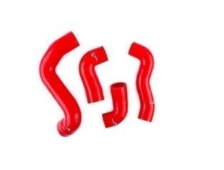 Σετ Σωλήνες Σιλικόνης Intercooler - Air Turbo Boost Hot Side Για Mini Cooper S, JCW, Clubman (R55 / R56 / R57) (N14 / N18) (2006-2013) - Κόκκινα - 4 Τμχ. (GRP-1823386)