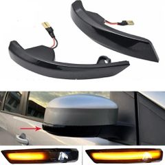 Dynamic LED Φλας Καθρέπτη Φιμέ – Ford Focus MK2 / MK3 / Mondeo MK4 - 2 Τμχ. - (HC.8017700)