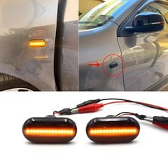 Dynamic LED Φλας Φτερού Φιμέ – Renault Megan, Kangoo / Opel Vivaro / Smart (453) / Nissan Kubistar - 2 Τμχ. - (HC.8022900)-thumb-2