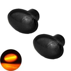 Dynamic LED Φλας Φτερού Φιμέ – Fiat 500(2007+) / Ford KA(2008+) / Lancia YPSILON - (HC.8024900)
