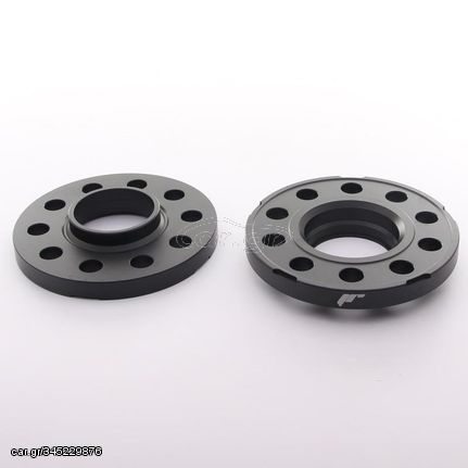 15mm Αποστάτες Τροχών Japan Racing - Καρέ: 5x120 - Κέντρο: Φ72,6mm - Al 6065 - Μαύρο - 2 Τμχ. - (JRWS2-15MM-5I-72BK)