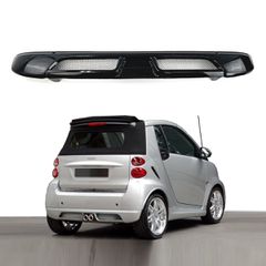 Διαχύτης (Diffuser) Σπόϊλερ Προφυλακτήρα Πίσω Smart Fortwo (451) - Look Brabus - (2007-2014) - Look Brabus