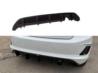 Διαχύτης / Diffuser Προφυλακτήρα Ford Fiesta Mk8 ST-Line (2017-) - Μαύρο Γυαλιστερό - (K182-004)