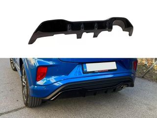 Πίσω Diffuser/ Διαχύτης Ford Puma ST-Line (2019-) - Μαύρο Γυαλιστερό- 1 Τμχ. - (K184-003)