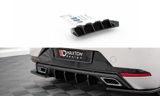 Διαχύτης (Diffuser) Σπόϊλερ Προφυλακτήρα Maxton Design Seat Ibiza 6F + FR (2017-2021) - Μαύρο Γυαλιστερό - 1 Τμχ. - (SE-IB-5-RS1G)