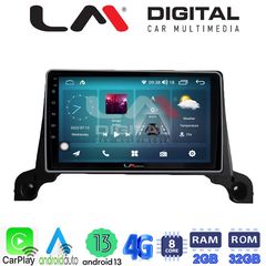 MEGASOUND - LM ZR8324 GPS Οθόνη OEM Multimedia Αυτοκινήτου για Peugeot 3008/5008 2016> (CarPlay/AndroidAuto/BT/GPS/WIFI/GPRS)