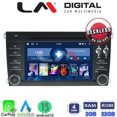 MEGASOUND - LM N4443 GPS Οθόνη OEM Multimedia Αυτοκινήτου για PORSCHE CAYENNE   (CarPlay/AndroidAuto/BT/GPS/WIFI)