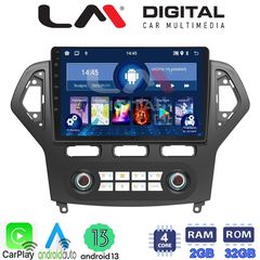 MEGASOUND - LM ZN4367C GPS Οθόνη OEM Multimedia Αυτοκινήτου για FORD MONDEO 2007 > 2010 (CarPlay/AndroidAuto/BT/GPS/WIFI/GPRS)