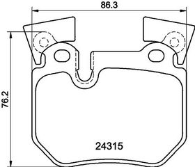 ΤΑΚ. BMW 1 (E81,E87,E88),3 (E90,E93) PAG  T1620 6797857 34216797857