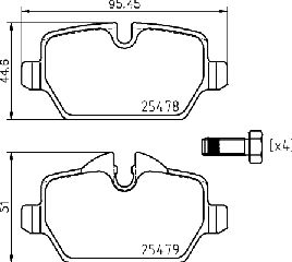 ΤΑΚ. MINI COUNTRYMAN (R60),MINI PACEMAN  T2027