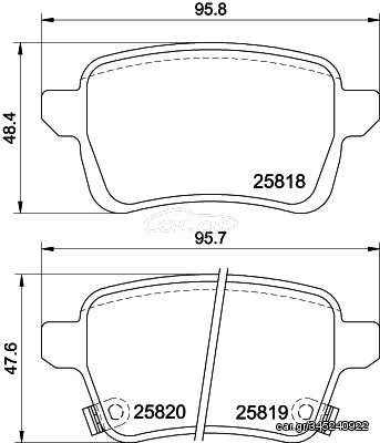ΤΑΚ. FIAT 500L,TIPO 1.4,1.6D 16  O PAGI  T2703