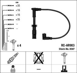 ΜΠΟΥΖΟΚΑΛΩΔΙΑ NGK  8597 4646920 4646919 46755606 46469919 46756506 46786044 46469920