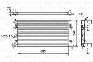 ΨΥΓΕΙΟ ΝΕΡΟΥ (65Χ34) (VALEO)  701522