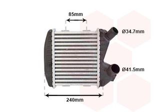 INTERCOOLER-SMART CABRIO(450) 0.8 CDI 01  29004004 0002490V007 A0002490V006 A0002490V007 0002490V006 A0002490V005