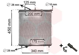 ΨΥΓΕΙΟ ΝΕΡΟΥ-PSA DS3(SA) 1.4 VTI 09-  40002298