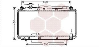 ΨΥΓΕΙΟ ΝΕΡΟΥ-TOYOTA RAV 4 II(A2) 1.8 00-  53002299 1640022121 1640022120