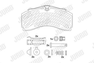 ΤΑΚΑΚΙΑ( E )-MB(CV) ACTROS MP2 MP3 MP4 M  2924605390 0064205220 A0064201420 0064201420 006420522071210 A0064205220