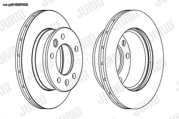 ΔΙΣΚΟΠΛΑΚΕΣ(FRONT)(1PCS)-MB SPRINTER 3-T  569122J 05103602AB 9064230612 K05103603AA 3S515K244AC 1222331 9064230512 3S5J5K244A1A K05103603AB 5104561AB 1457194 1223766 3S515K244AA 2D0615301 5103602AB 13