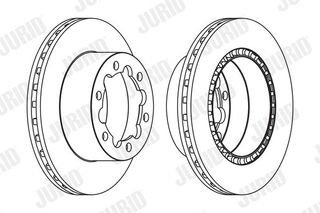 ΔΙΣΚΟΠΛΑΚΕΣ(REAR)(1PCS)-MB SPRINTER 5-T(  569138J 68013765AA