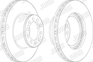 ΔΙΣΚΟΠΛΑΚΕΣ(1PCS)(Ε-Ο)-MB ACTROS MP2 MP3  569160J A0004213712 9434210412 A9434210312 9434210512 A9434210412 1962318 0004213712 A9434210512 9434210312