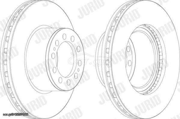 ΔΙΣΚΟΠΛΑΚΕΣ(1PCS)(Ε-Ο)-MB ACTROS MP2 MP3  569160J A0004213712 9434210412 A9434210312 9434210512 A9434210412 1962318 0004213712 A9434210512 9434210312