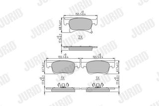 ΤΑΚ. OPEL ADAM,CORSA E 1.0 14  E   JURI  573657J
