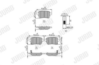 ΤΑΚ. FIAT 500L,TIPO-OPEL ADAM,CORSA E 13  573689J