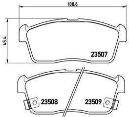 ΔΙΣΚΟΦΡΕΝΑ SIRION-YRV-CARRY -IGNIS  P79012 04491B1050 04491B1059 5581074G02000 04491B1180 04491B1081 26296KG000 1A093323Z 5581076G20000 04491974020 MQ512229 04491B1150 5581081P01000 04465B1150 04491B2