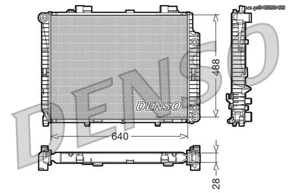 ΚΑΤΑΡΓΗΘΗΚΕ,ΨΥΓΕΙΟ ΝΕΡΟΥ MERCDES E-CLASS  DRM17101