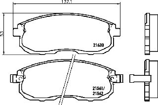 ΤΑΚ. NISSAN 200SX 1.8T   E  MDB1451 55200D56Y20C000 55200D56Y00C000