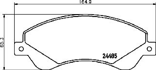 ΤΑΚ. FORD TRANSIT 2.3 06-   E  MDB2852