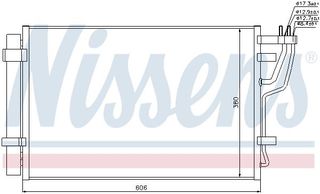 ΨΥΓΕΙΟ A C HYUNDAI i30 1.4,1.6 11 610X3  94981 976062H010AS 976062H000 976062L700FFF 976062H010 976061H000