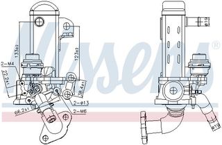 ΨΥΓΕΙΟ EGR-NISSAN NAVARA(D40) 2.5 DCI 07  989461