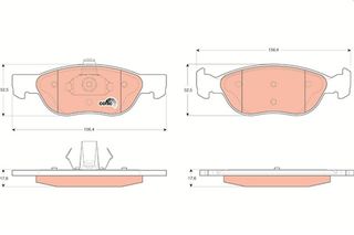 ΤΑΚΑΚΙΑ ΕΜΠΡ.(ΣΥΣΤ.ΑΤΕ)  GDB1487 0000009948408