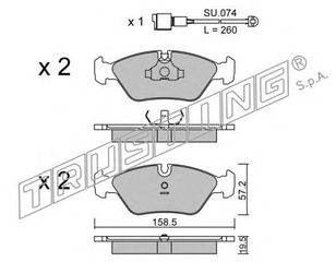ΤΑΚ. BMW 3 E30 M3      TRUSTING  E  0930W