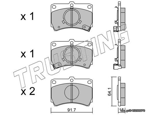 ΤΑΚ. MAZDA 323 -89      TRUSTING  E  1050