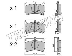 ΤΑΚ. MAZDA 323 -89      TRUSTING  E  1050