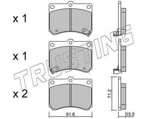 ΤΑΚ. MAZDA 323 1.8 16V -94  E  TRUSTING  2050