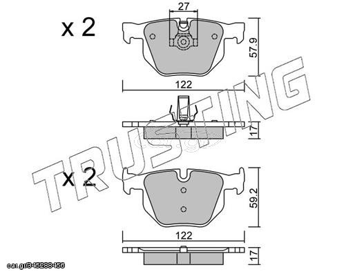 ΤΑΚ. BMW 5 E60-E61-E63 TRUSTING  O  6600