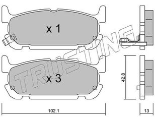 ΤΑΚ. MAZDA MX-5 II 1.6,1.8 16V -05 TRUST  7500