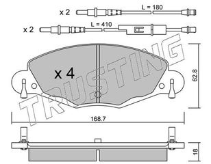 ΤΑΚ. CITROEN C5 01-   TRUSTING   E  3410