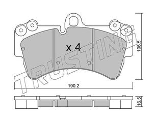 ΤΑΚ. AUDI Q7,PORSC.CAYENNE  E   TRUSTING  6700 7L6698151P 7L6696151A 4F0698151P 95535593917 JZW698151AJ 95535593918 7L0698151AG