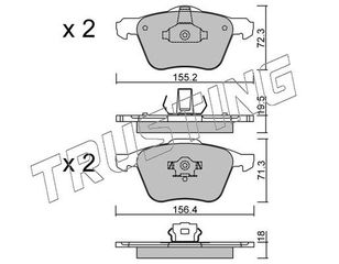 ΤΑΚ. VOLVO S60 2.4 T5,XC 90 2.5T 04-  E  8500