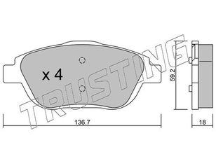 ΤΑΚ. CITROEN C3 PICASSO,DS3 1.6 16V 09-  8690