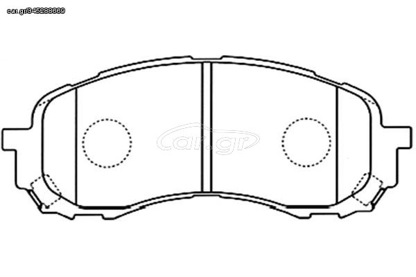 ΔΙΣΚΟΦΡΕΝΑ IMPREZA,FORESTER 2004-  BP8018