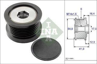 ΤΡΟΧΑΛΙΑ ΑΛΤΕΡΝΑΤΟΡ  535025910 8M5T10300PB CA3Q10A352AA 8M5T10300YA K68348758AB 36002577 K68254601AA 56029679AA 52083170 8M5T10300YB 31285593 68348758AB 52067418 1707062 55244937 Y66218300A 68254601AA