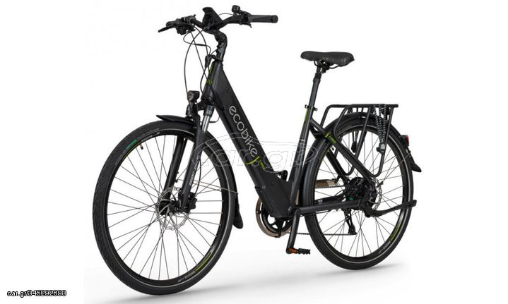 EcoBike '23 Ποδήλατο Ηλεκτρικά e-Bikes Trekking Γυναικείο  X-Cross 2023 - Μαύρο