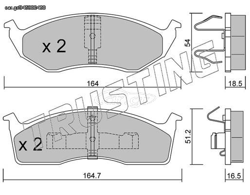 ΤΑΚ. CHRYSLER VOUAGER II DEX  E  3650