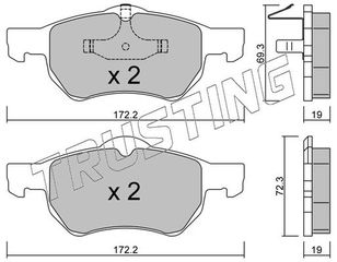 ΤΑΚ. CHRYSLER VOUAGER 2.0   E  DEX  5390